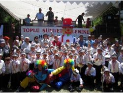 Boyabat Belediyesi'nin Sünnet Şöleninde 165 Çocuk Sünnet Oldu