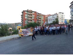 Tunceli'de Sivas Olayları Protestosu
