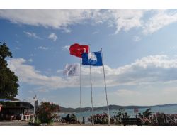 Burhaniye'nin 5 Plajına Mavi Bayrak