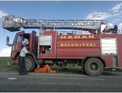 İlçenin Tek İtfaiye Aracı Sık Bozulduğu İçin Yangın Yerine Tamirciye Gidiyor