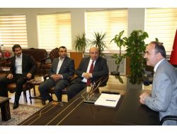 Ak Parti Elazığ İl Başkanı Açıkkapı, Vali Erol'u Ziyaret Etti