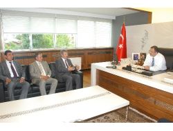 Pancar Ekiciler Kooperatifi'nden Başkan Özhaseki'ye Ziyaret