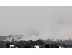 Çü Kampüs Alanında Yangın Çıktı (1)