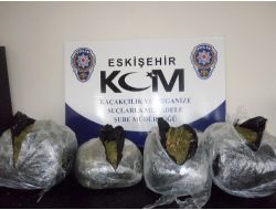 Eskişehir'de 20 Kilo Kubar Esrar Maddesi Ele Geçirildi