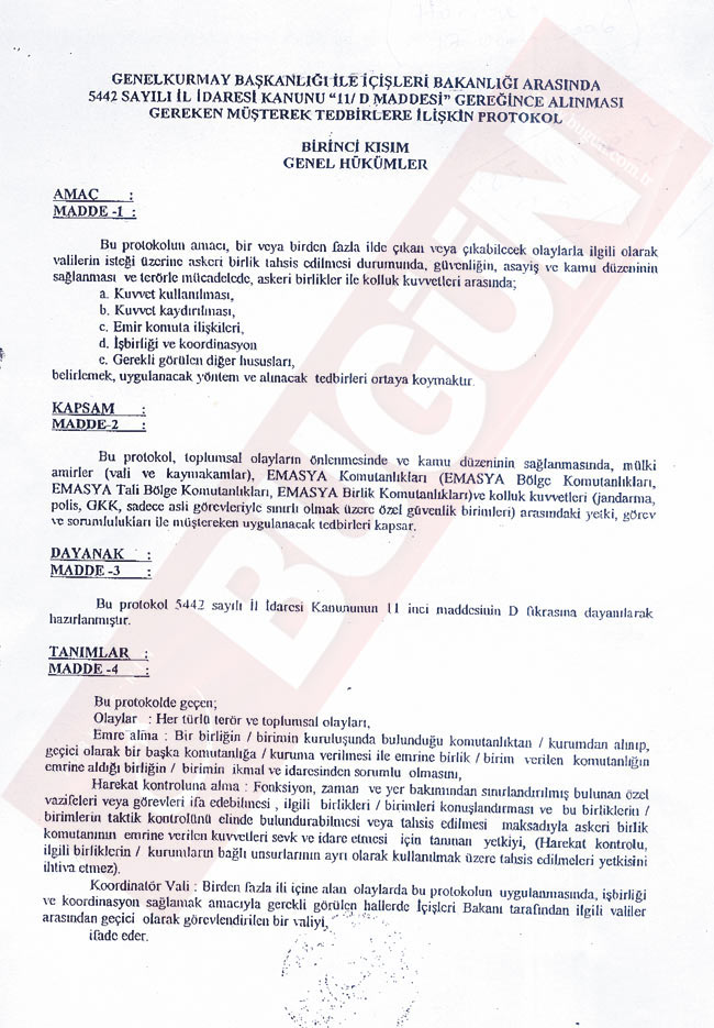 Bugün'den tam metin