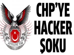 Ayyıldız Tim CHP'nin sitesini hackledi
