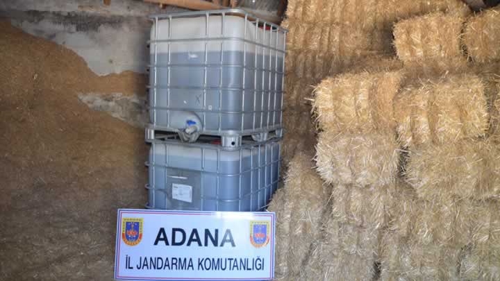 Kaçak akaryakıta 'saman' zulası