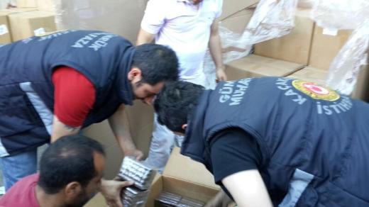 Ambarlı gümrüğünde operasyon