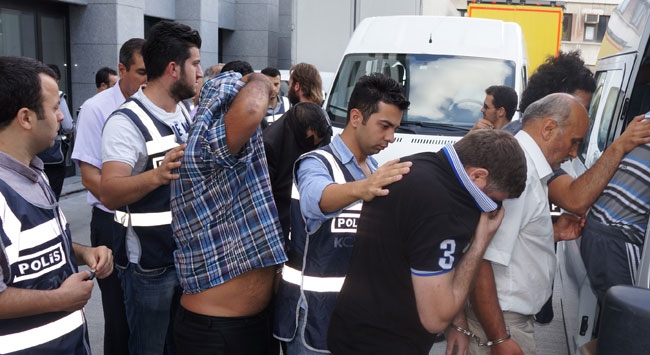 Adliyeye sevk edildiler!