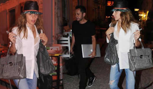 Gülşen Ozan Çolakoğlu ile Alaçatı'da..