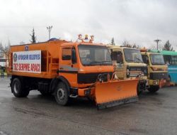 Gaziantep Büyükşehir Belediyesi, Olası Kar Yağışına Karşı Hazırlıklarını Tamamladı