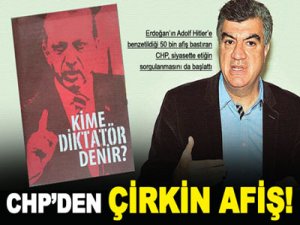 CHP'den ÇİRKİN AFİŞ