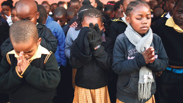 Afrika'da 3 günlük yas