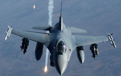 F-16'lar bölgeyi kontrol altına aldı
