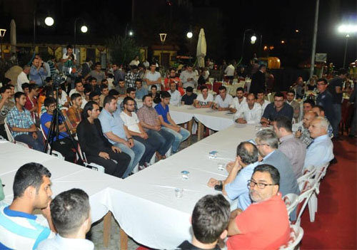 Vali Mutlu gençlerle sahur yaptı