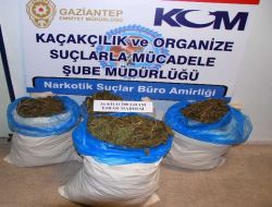 Gaziantep'te 36 Kilo 500 Gram Esrar Ele Geçirildi!.