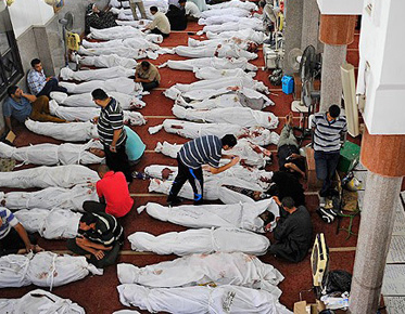 MISIR'DA KAN AĞLIYOR!..