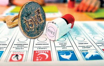 Seçimlerde Mühre Veda