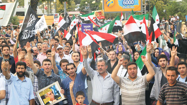 Gezi Parkı’ndan Mısır için destek eylemi