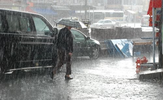 İstanbul için sağanak uyarısı