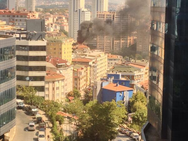 İstanbul'da korkutan yangın