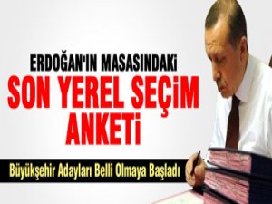 AKP'NİN SON YEREL SEÇİM ANKETİ