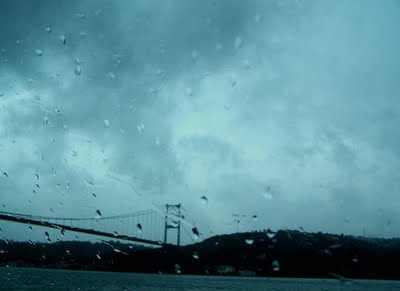 İstanbul'da sabah yağmuru