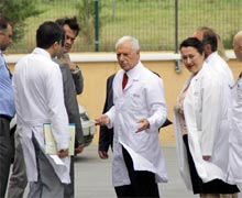 Baykal Haberal'ı ziyaret etti!