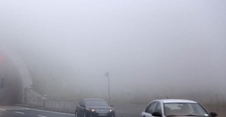 Ulaşıma sis engeli!