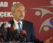 Kılıçdaroğlu konuşuyor..