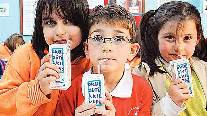 Okul sütü dağıtımı anlık takip edilecek