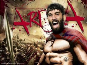 Kral Leonidas'a benzettiler!