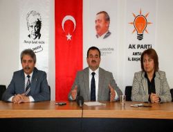AK Parti Antalya İl Başkanı Samani: Akaydın, Belediyede Kadrolaşıyor!..