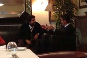 Kütahyalı ve Sarıgül yemekte buluştu