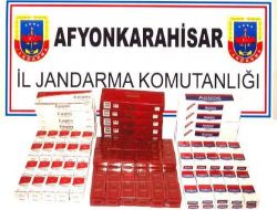 Afyonkarahisar'da Kaçak Sigara Operasyonu