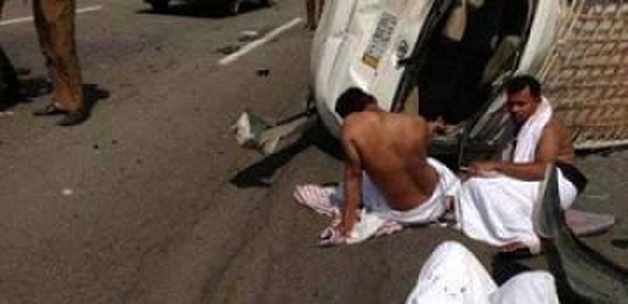 Hac dönüşü kaza: 9 Yemenli hacı öldü