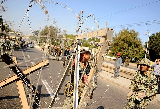 İsth. merkezi yakınında patlama