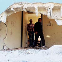 Havan mermisi uykuda vurdu