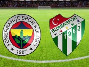 Bursaspor-Fenerbahçe maç özeti