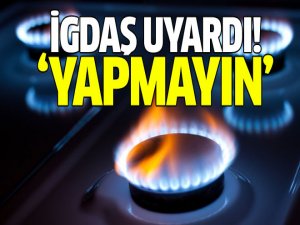İGDAŞ vatandaşları uyardı!