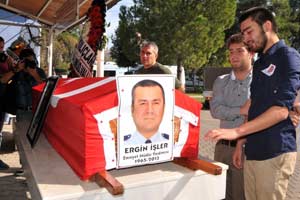 Emniyet müdürünün cenazesi toprağa verildi