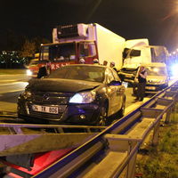 TEM'deki zincirleme kaza