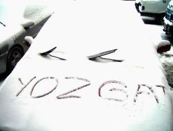 Yozgat, Güne Beyaz Kar Örtüsüyle Uyandı