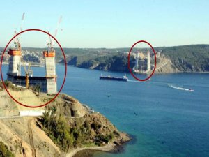 3. köprüde ayaklar ortaya çıktı!