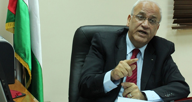 Filistin Başmüzakerecisi istifa etti