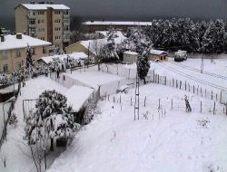 Sinop'ta 34 Köy Yolu Kar Nedeniyle Kapalı