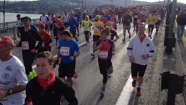 Maraton nedeniyle kapalı olan yollar