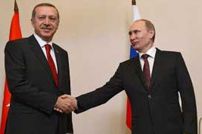 Erdoğan, Putin ile görüştü!