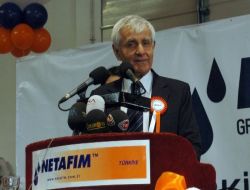 Netafim'in 10 Milyon Dolarlık Adana Fabrikası Hizmete Girdi