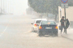 Batı için sağanak uyarısı